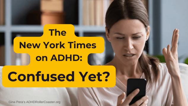 The New York Unnatural Opinions on ADHD - woman reading on her phone